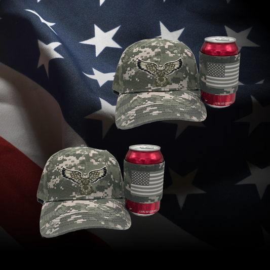 Set of Two Camo cooZcap Hats